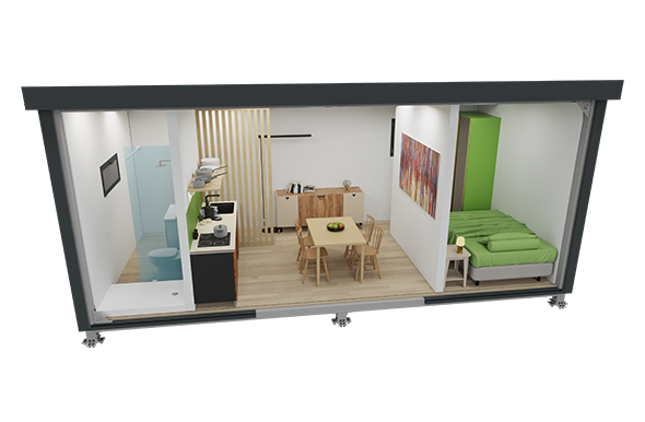 Image d'une possibilité d'aménagement du H24