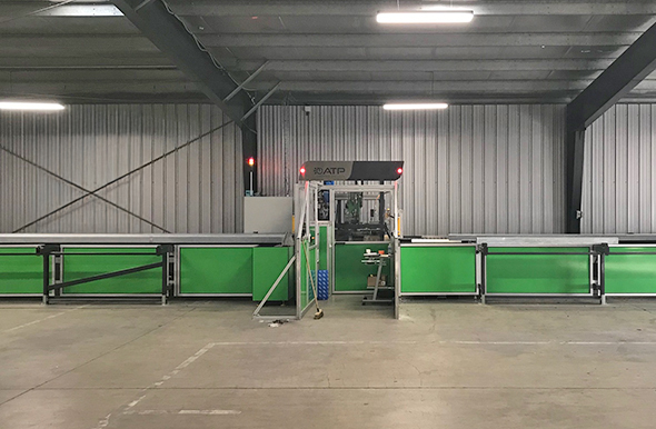 Une ligne de production robotisée, spécialement conçue pour la découpe et l’usinage de nos tubes